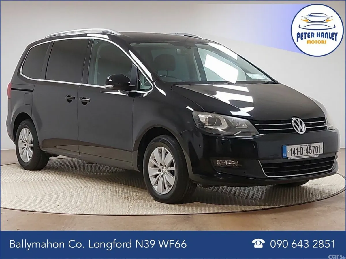 Volkswagen Sharan MPV, Petrol, 2014, Black
