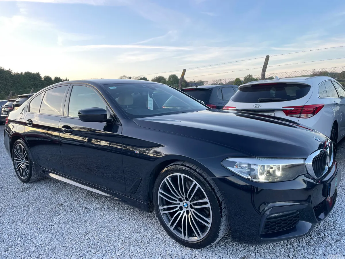 BMW 5-Series Saloon, Diesel, 2019, Black