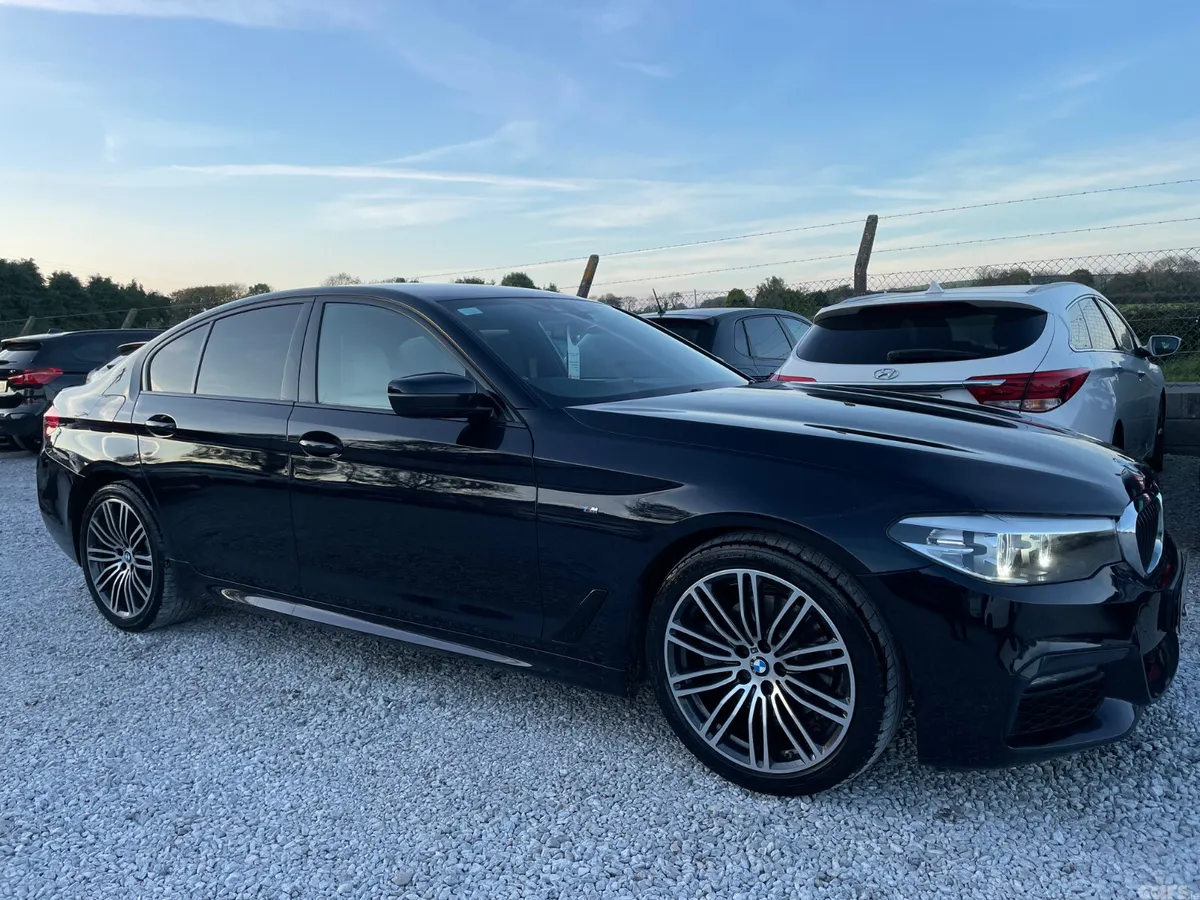 BMW 5-Series Saloon, Diesel, 2019, Black