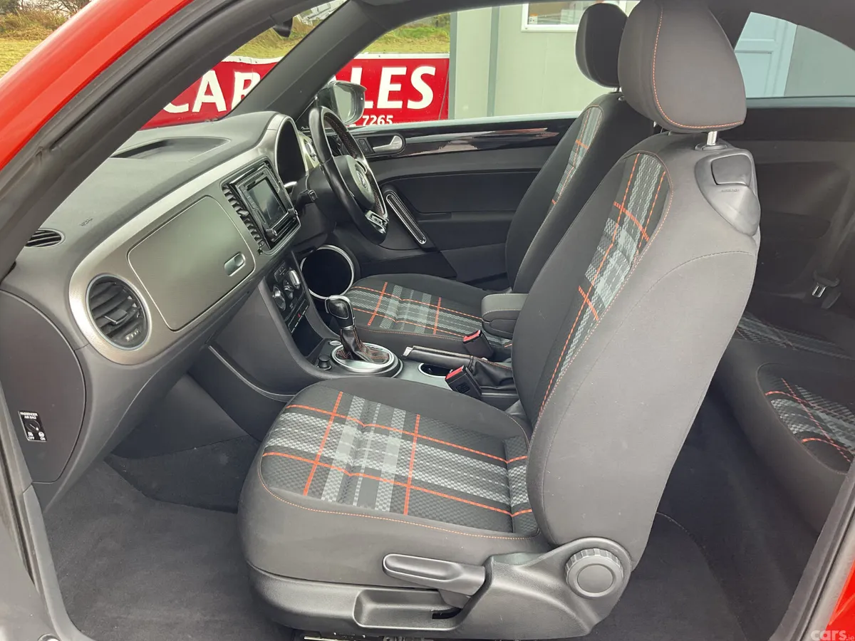 Volkswagen Beetle Hatchback, Petrol, 2016, Orange