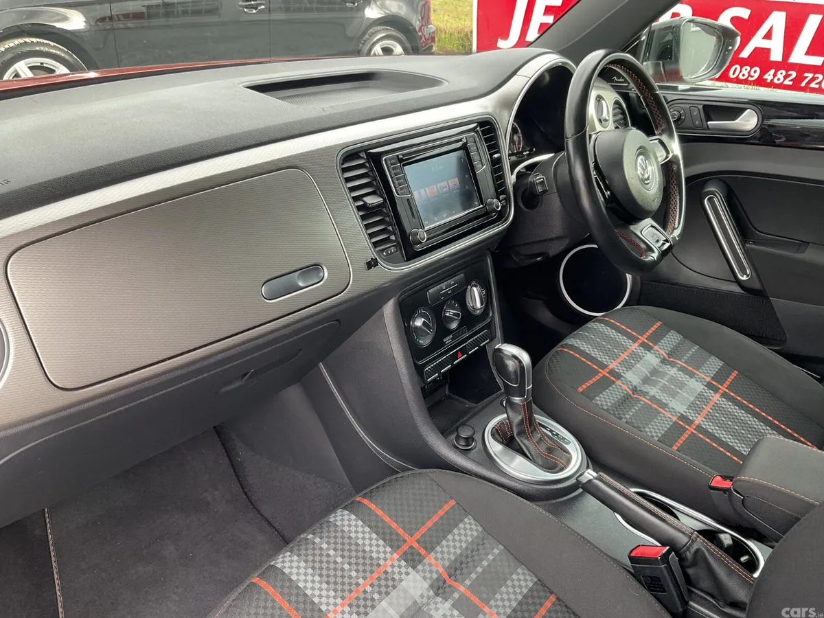 Volkswagen Beetle Hatchback, Petrol, 2016, Orange