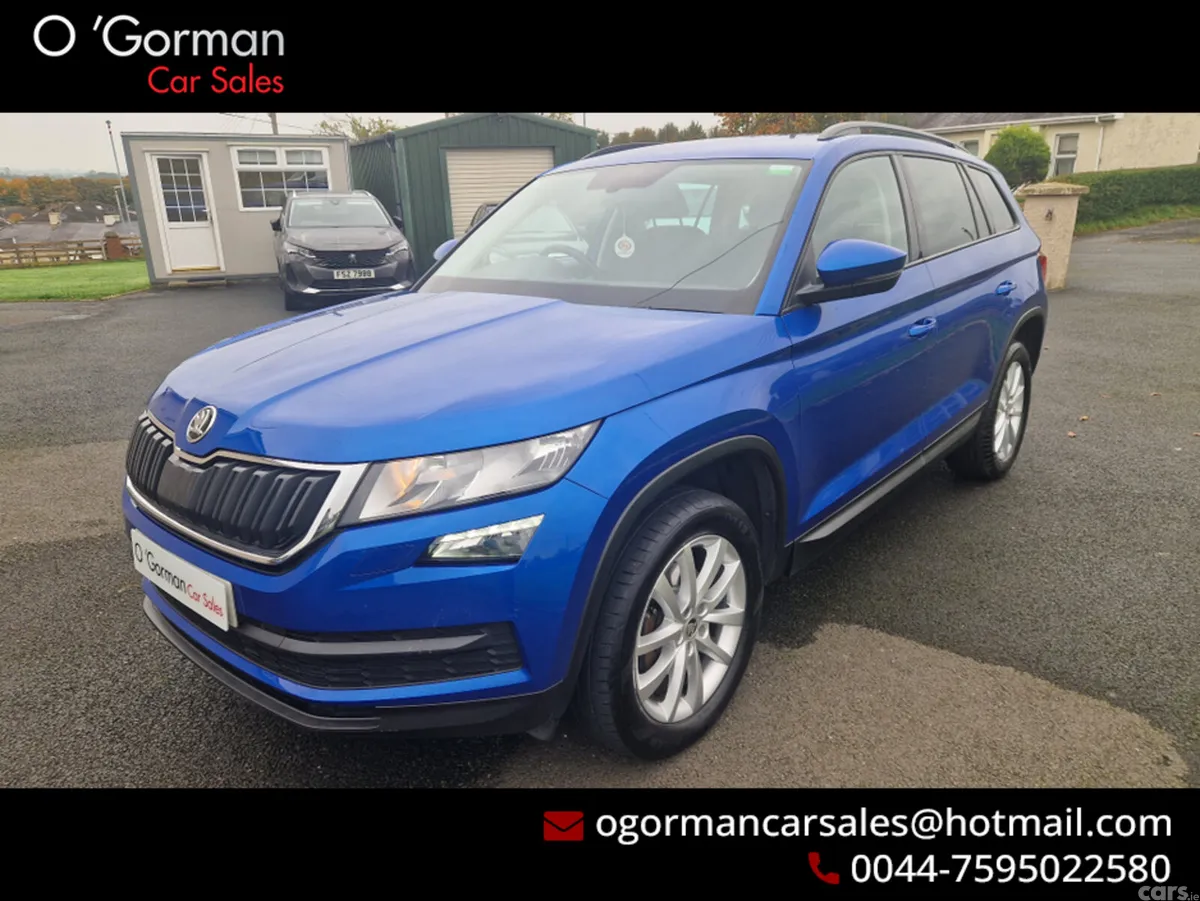 Skoda Kodiaq Estate, Diesel, 2020, Blue