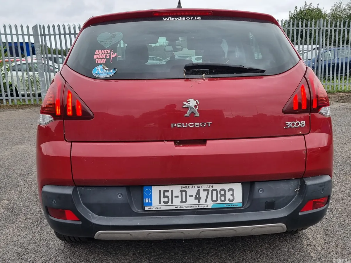 Peugeot 3008 SUV, Diesel, 2015, Red