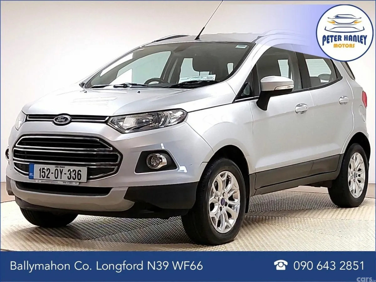 Ford EcoSport SUV, Diesel, 2015, Silver