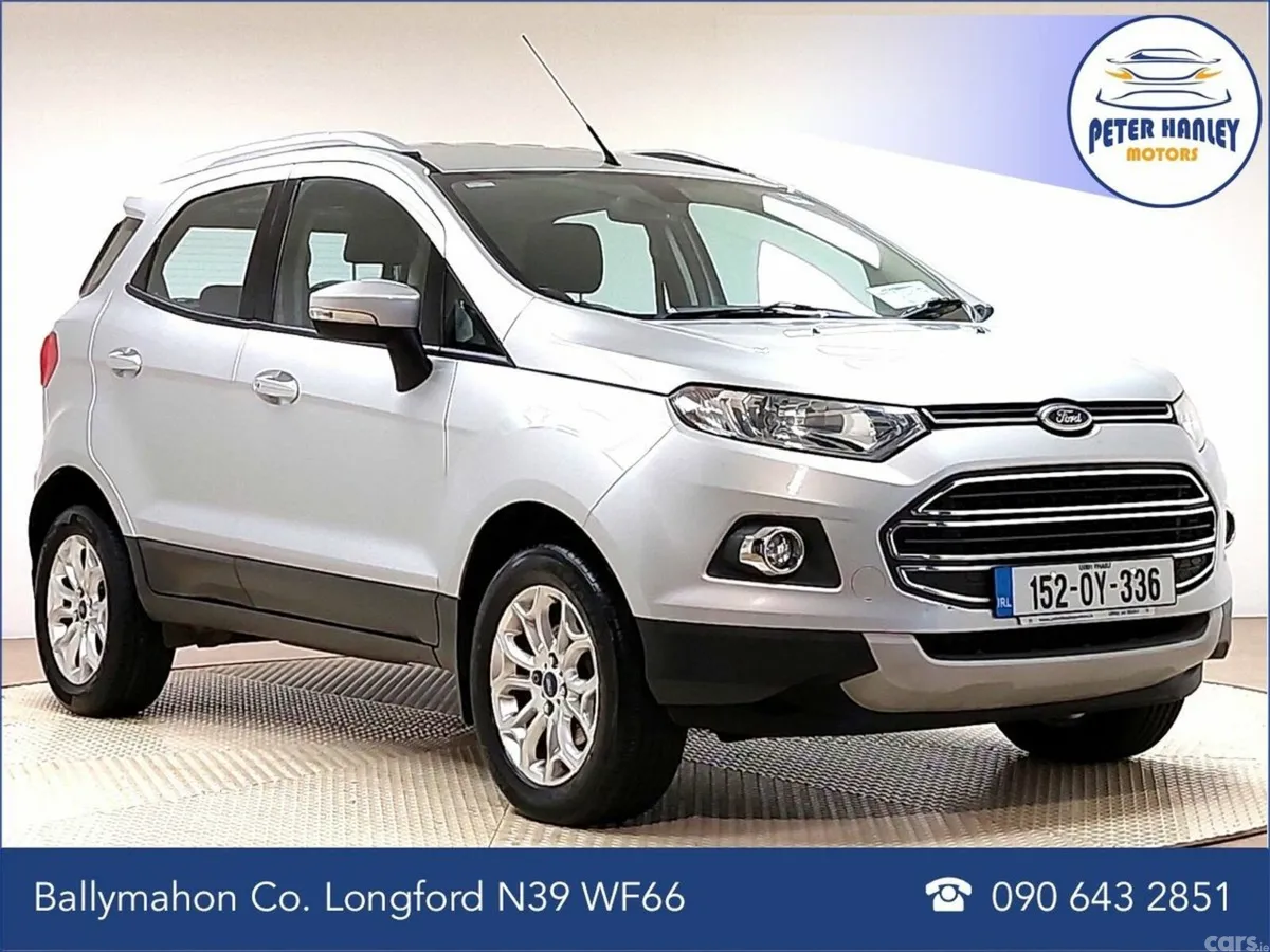 Ford EcoSport SUV, Diesel, 2015, Silver