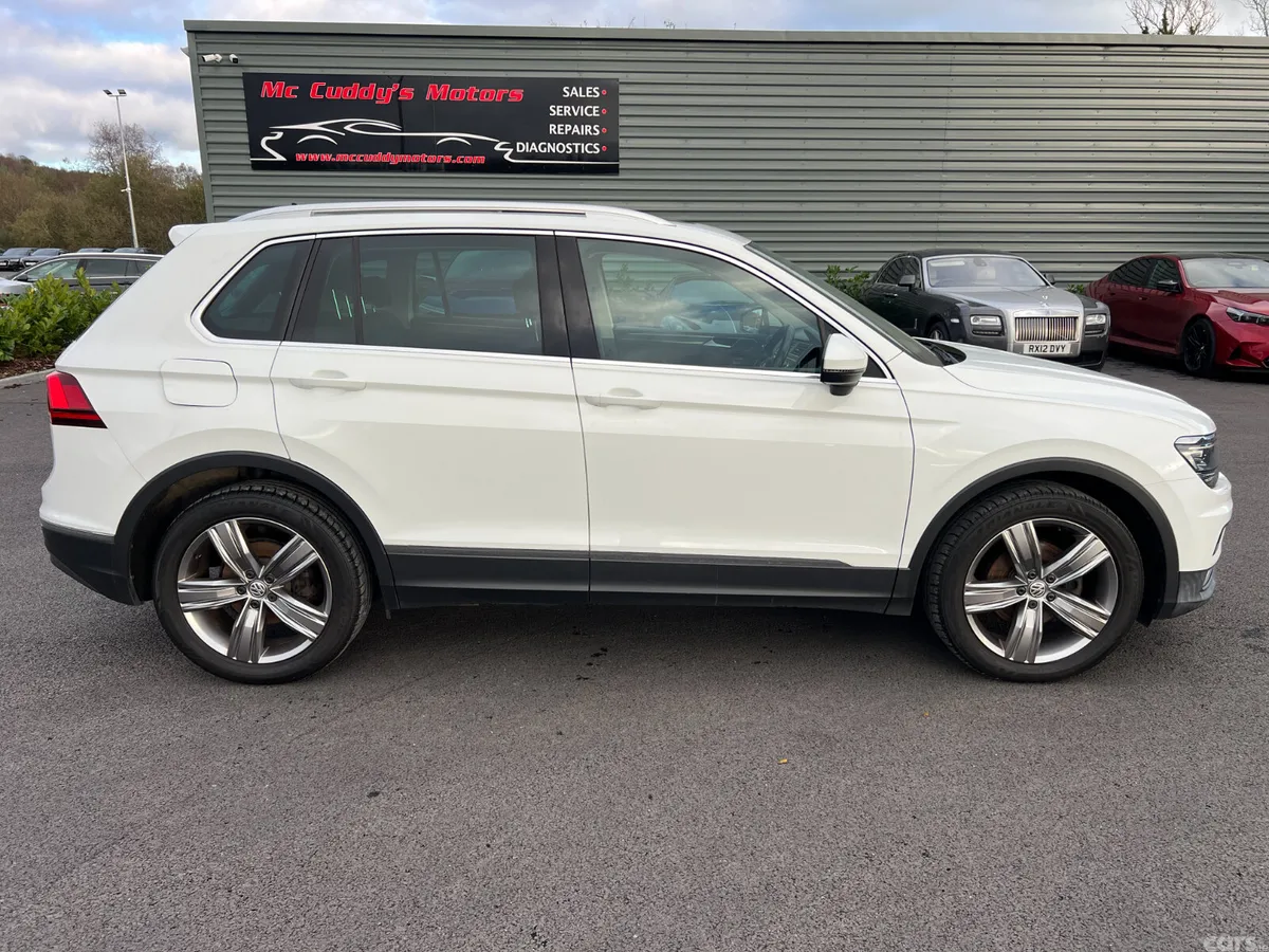 Volkswagen Tiguan SUV, Diesel, 2017, White