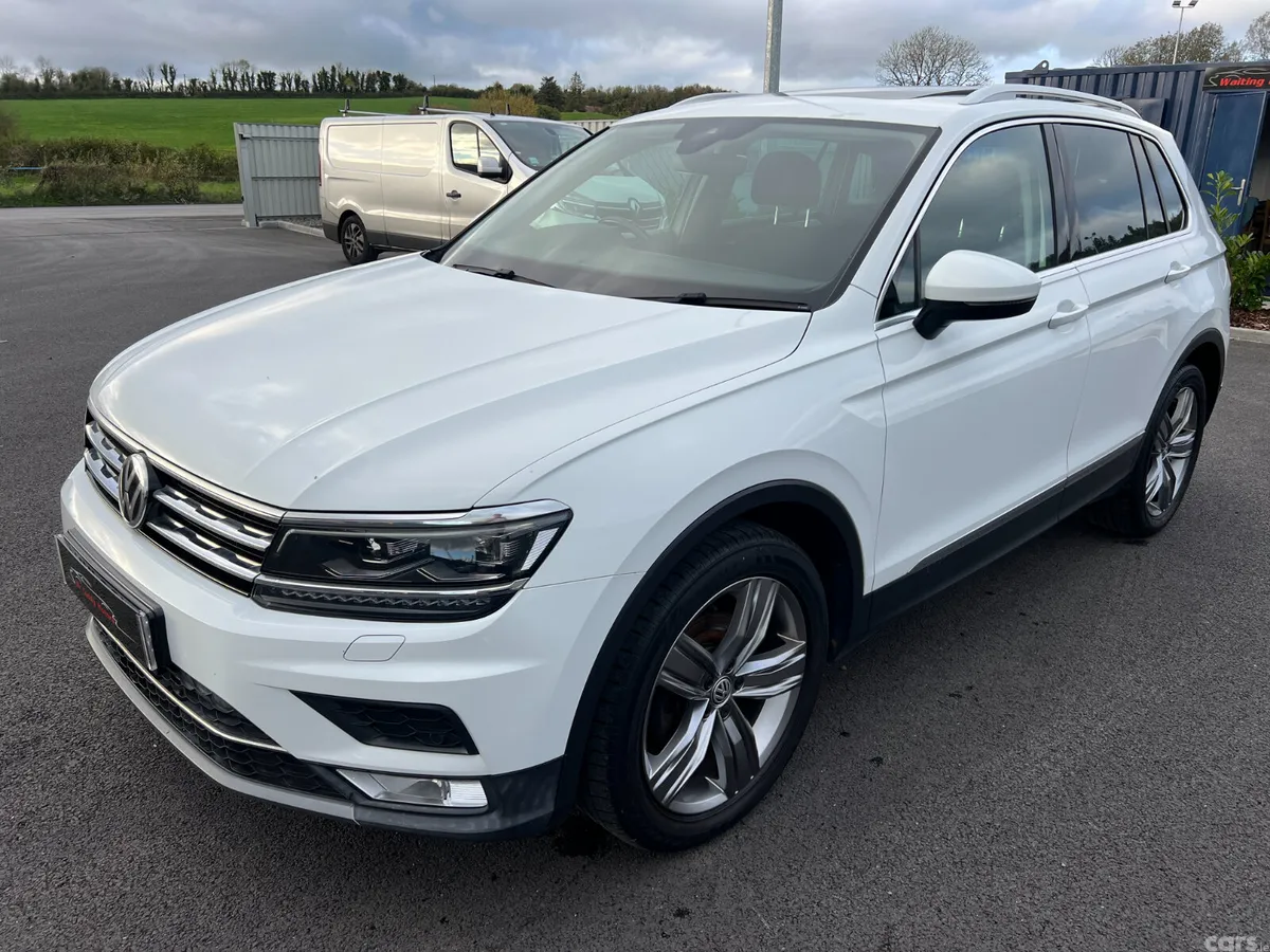 Volkswagen Tiguan SUV, Diesel, 2017, White