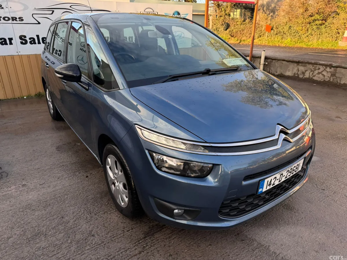 Citroen Grand C4 Picasso Hatchback, Diesel, 2014, Blue