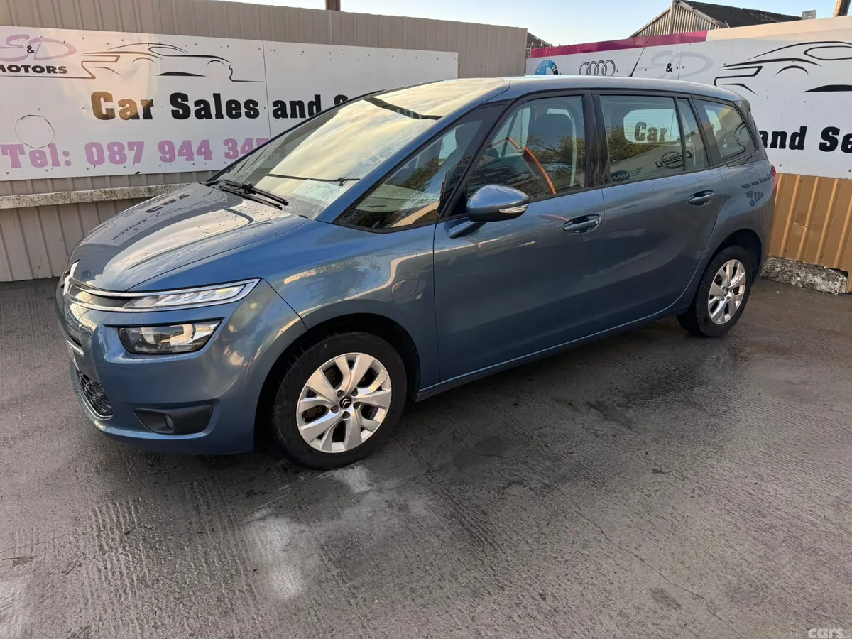 Citroen Grand C4 Picasso Hatchback, Diesel, 2014, Blue