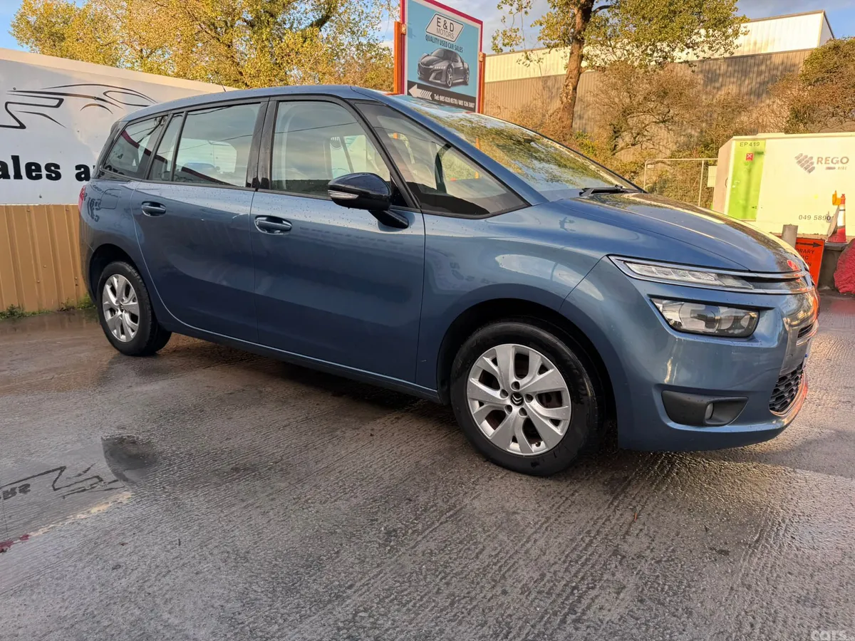 Citroen Grand C4 Picasso Hatchback, Diesel, 2014, Blue