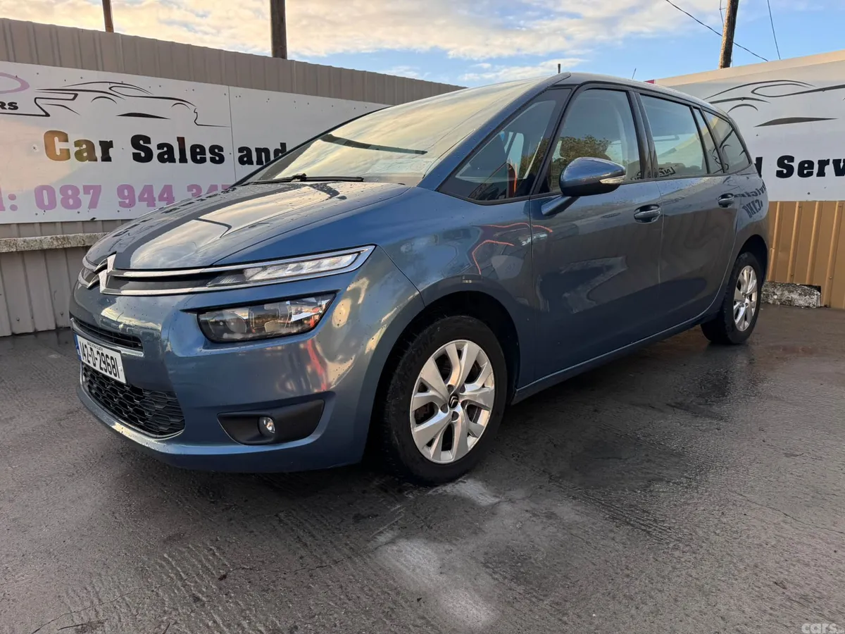 Citroen Grand C4 Picasso Hatchback, Diesel, 2014, Blue