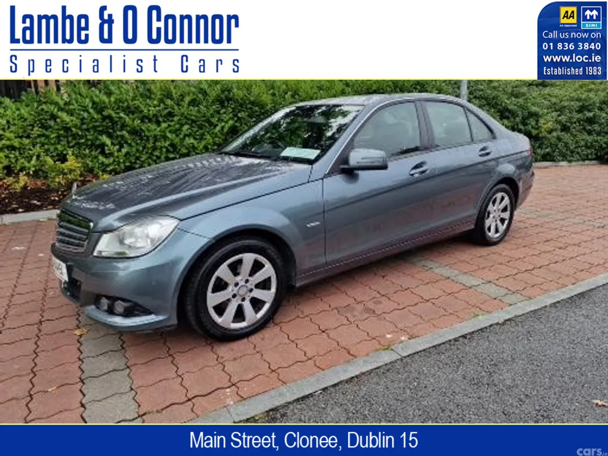 Mercedes-Benz C-Class Saloon, Diesel, 2012, Grey