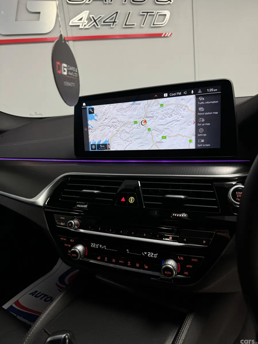 BMW 5-Series Saloon, Diesel Hybrid, 2020, Blue