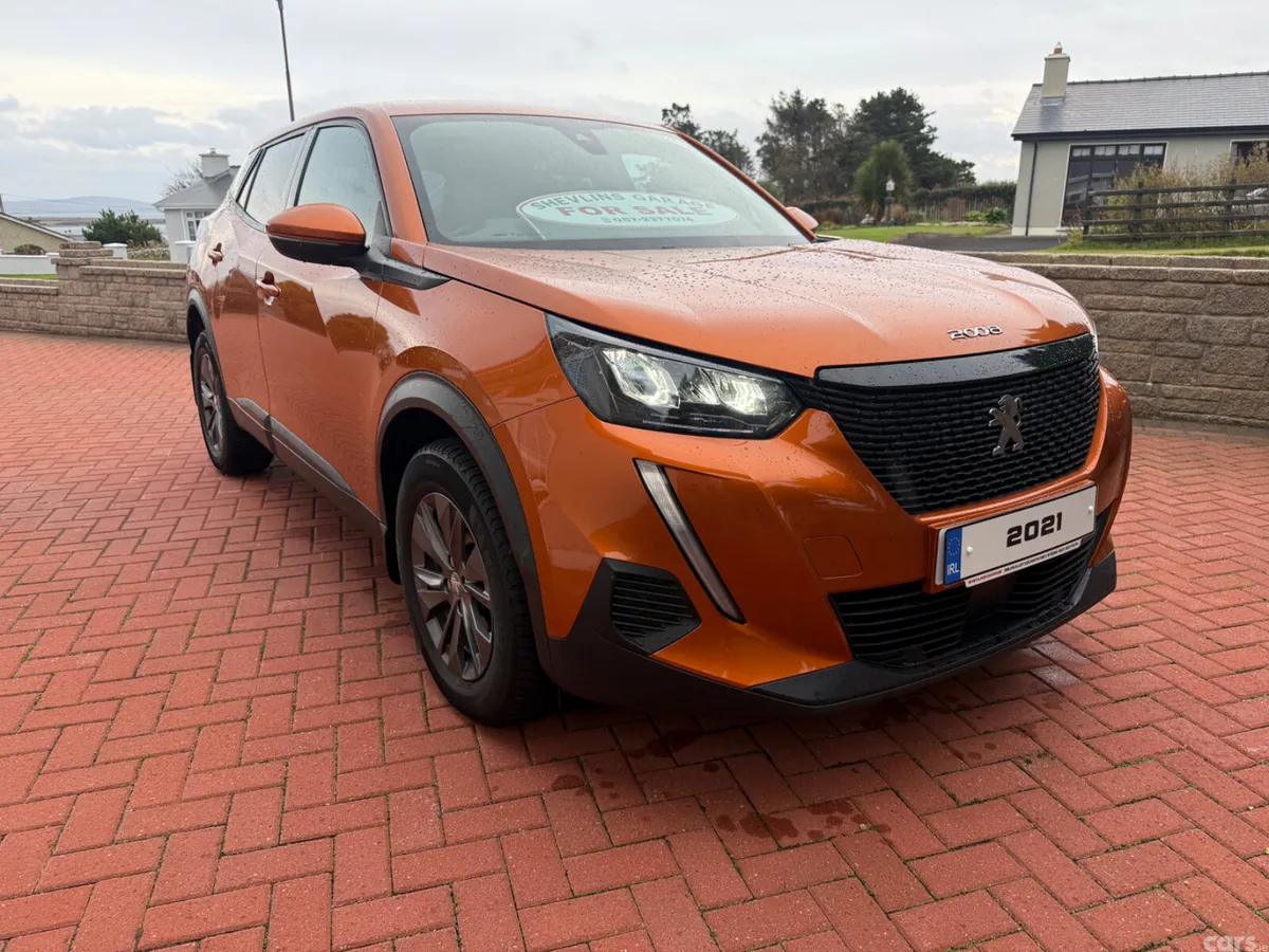 Peugeot 2008 SUV, Diesel, 2021, Orange