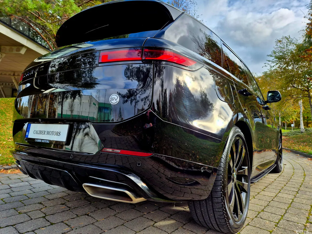 Land Rover Range Rover Sport SUV, Petrol Plug-in Hybrid, 2024, Black