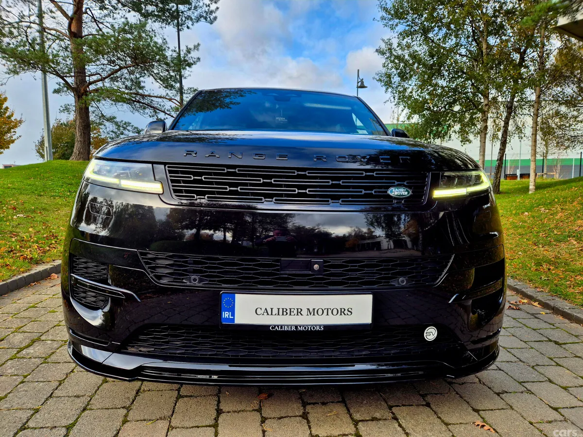 Land Rover Range Rover Sport SUV, Petrol Plug-in Hybrid, 2024, Black