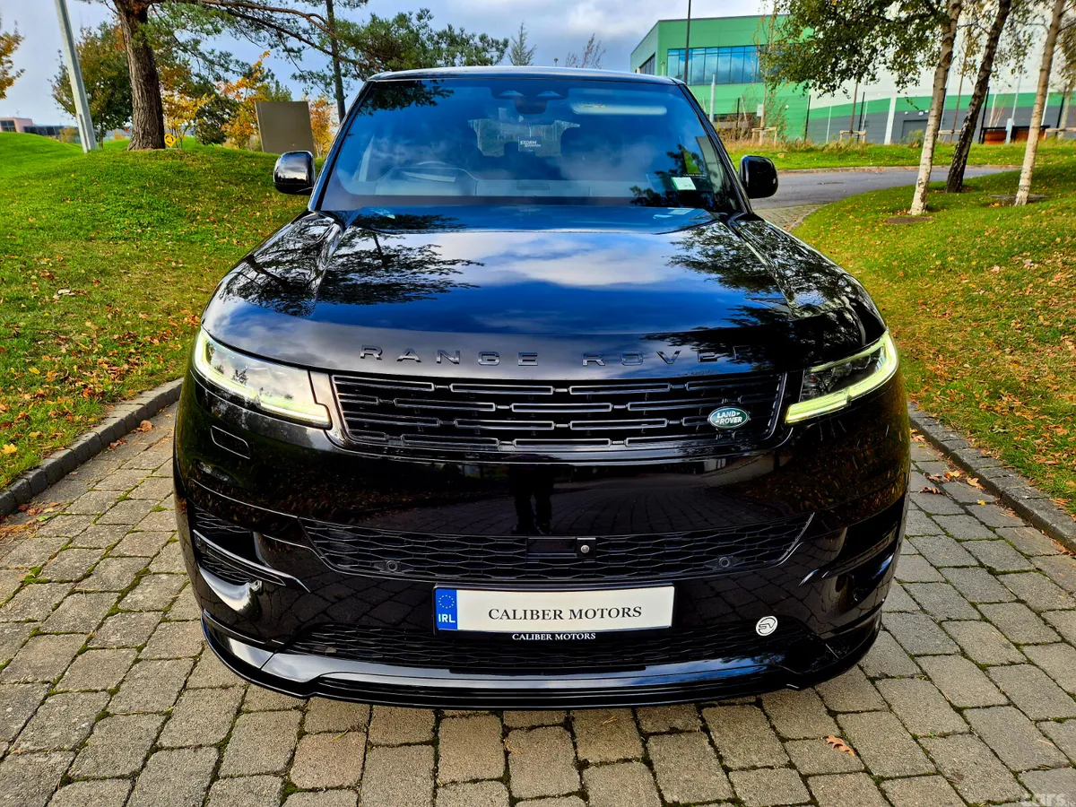 Land Rover Range Rover Sport SUV, Petrol Plug-in Hybrid, 2024, Black