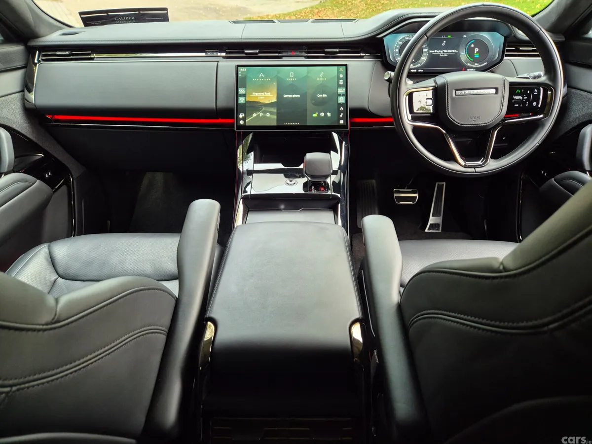 Land Rover Range Rover Sport SUV, Petrol Plug-in Hybrid, 2024, Black