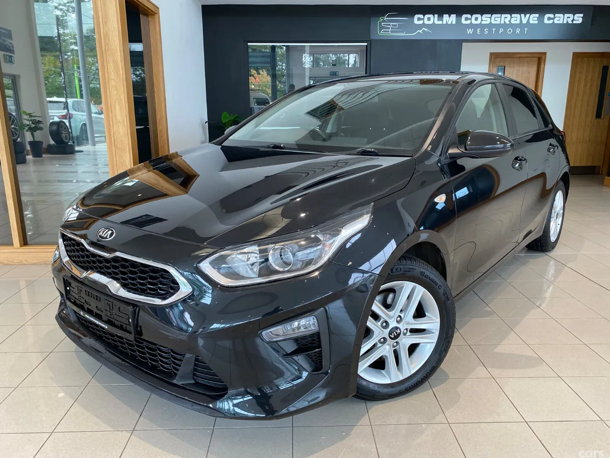 Kia Ceed Hatchback, Diesel Hybrid, 2021, Black