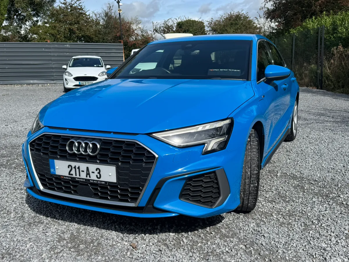 Audi A3 Hatchback, Petrol Hybrid, 2021, Blue