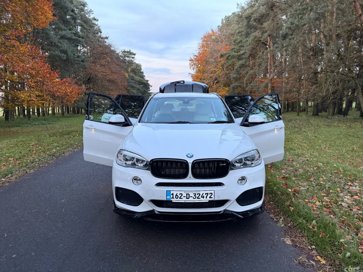 BMW X5 SUV, Petrol Plug-in Hybrid, 2016, White