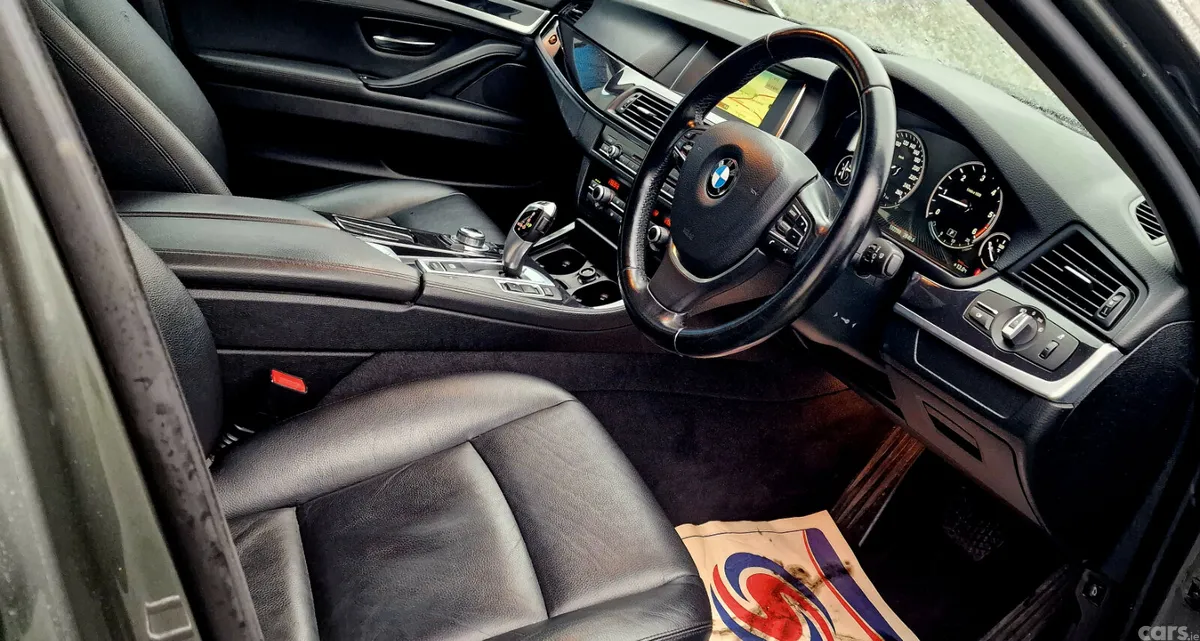 BMW 5-Series Saloon, Diesel, 2014, Grey