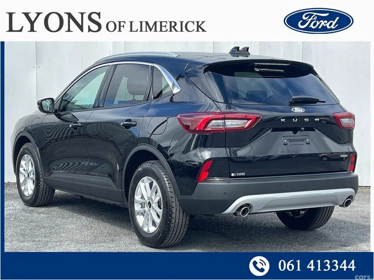 Ford Kuga SUV, Petrol Plug-in Hybrid, 2026, Black