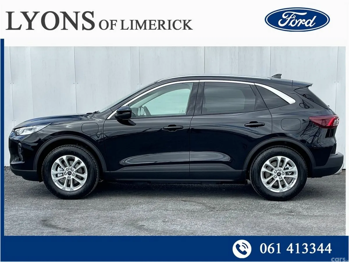 Ford Kuga SUV, Petrol Plug-in Hybrid, 2026, Black