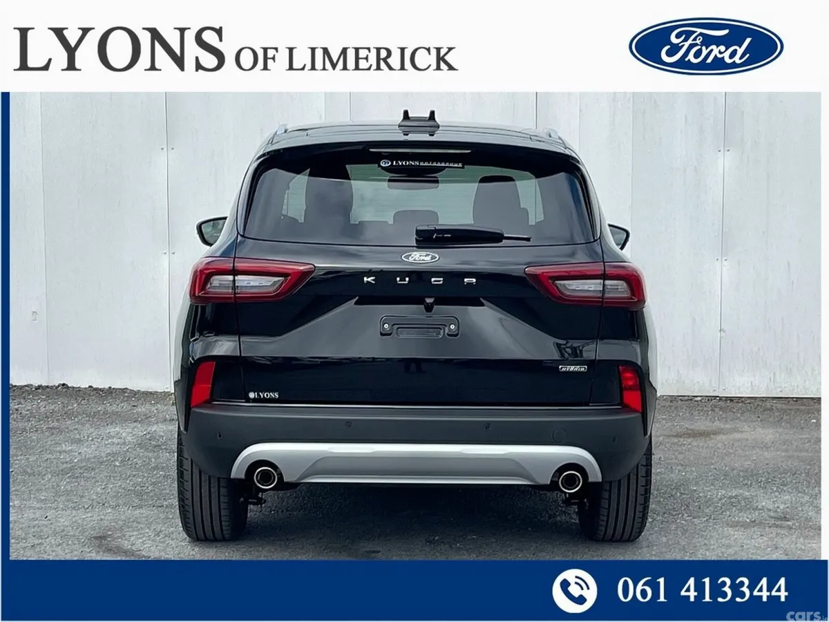 Ford Kuga SUV, Petrol Plug-in Hybrid, 2026, Black