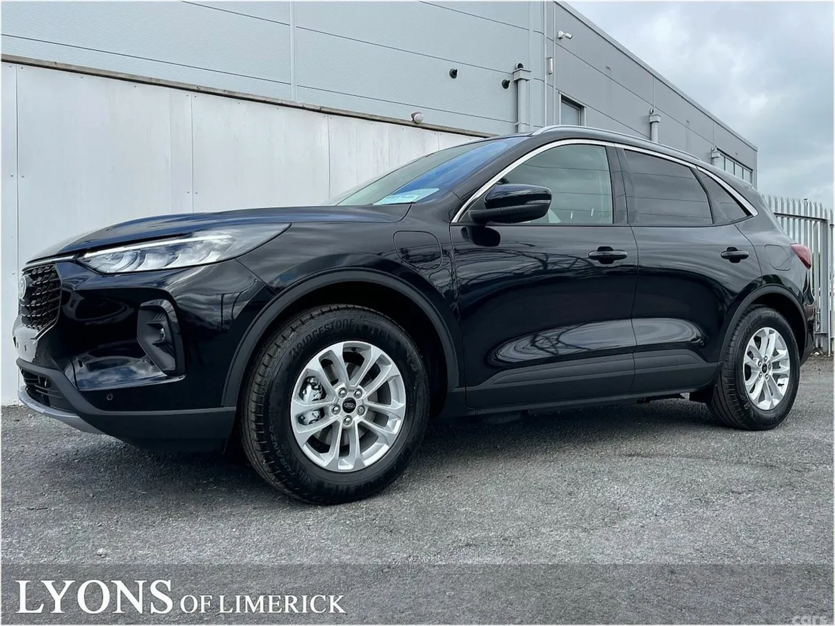 Ford Kuga SUV, Petrol Plug-in Hybrid, 2026, Black
