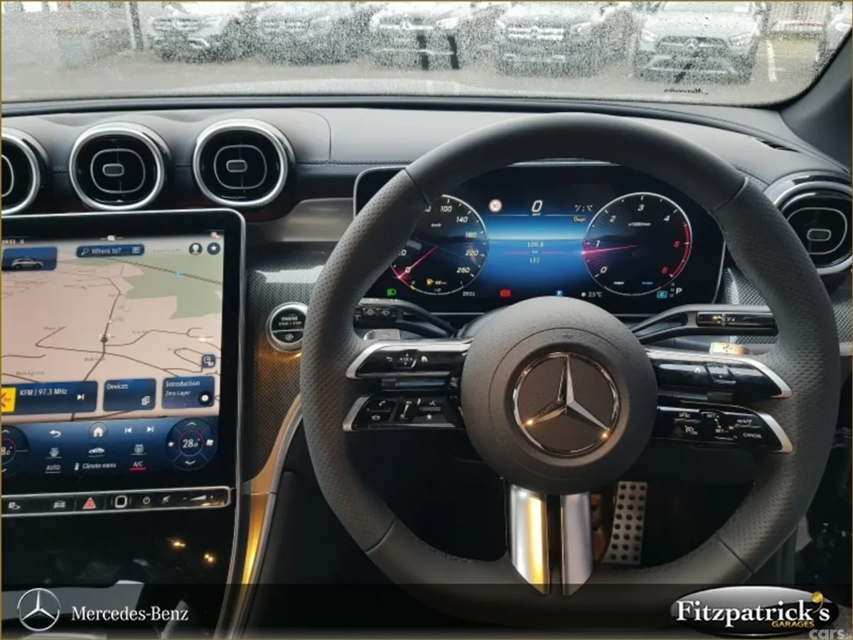 Mercedes-Benz GLC SUV, Diesel Hybrid, 2026, Black