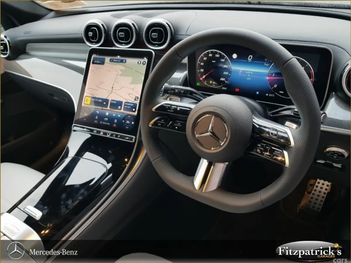 Mercedes-Benz GLC SUV, Diesel Hybrid, 2026, Black