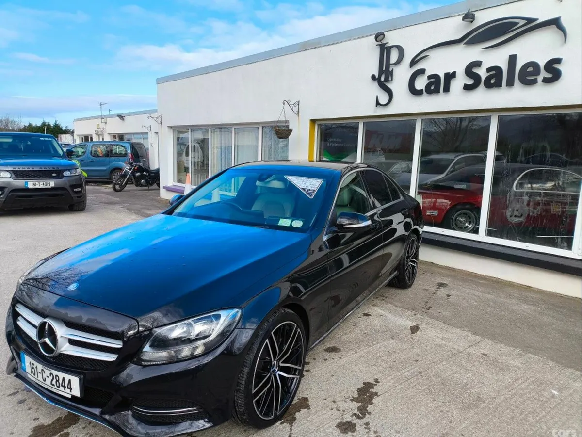 Mercedes-Benz C-Class Saloon, Petrol, 2015, Black