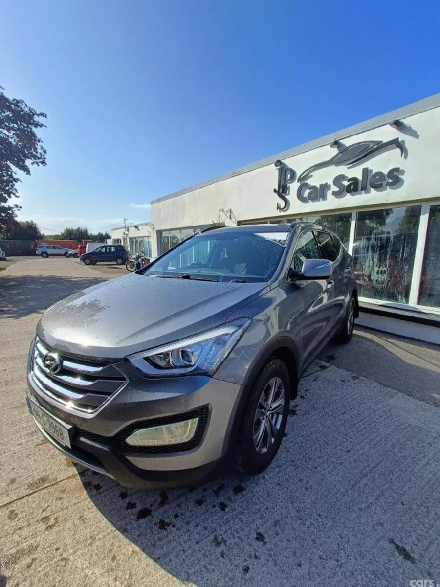 Hyundai Santa Fe SUV, Diesel, 2014, Silver