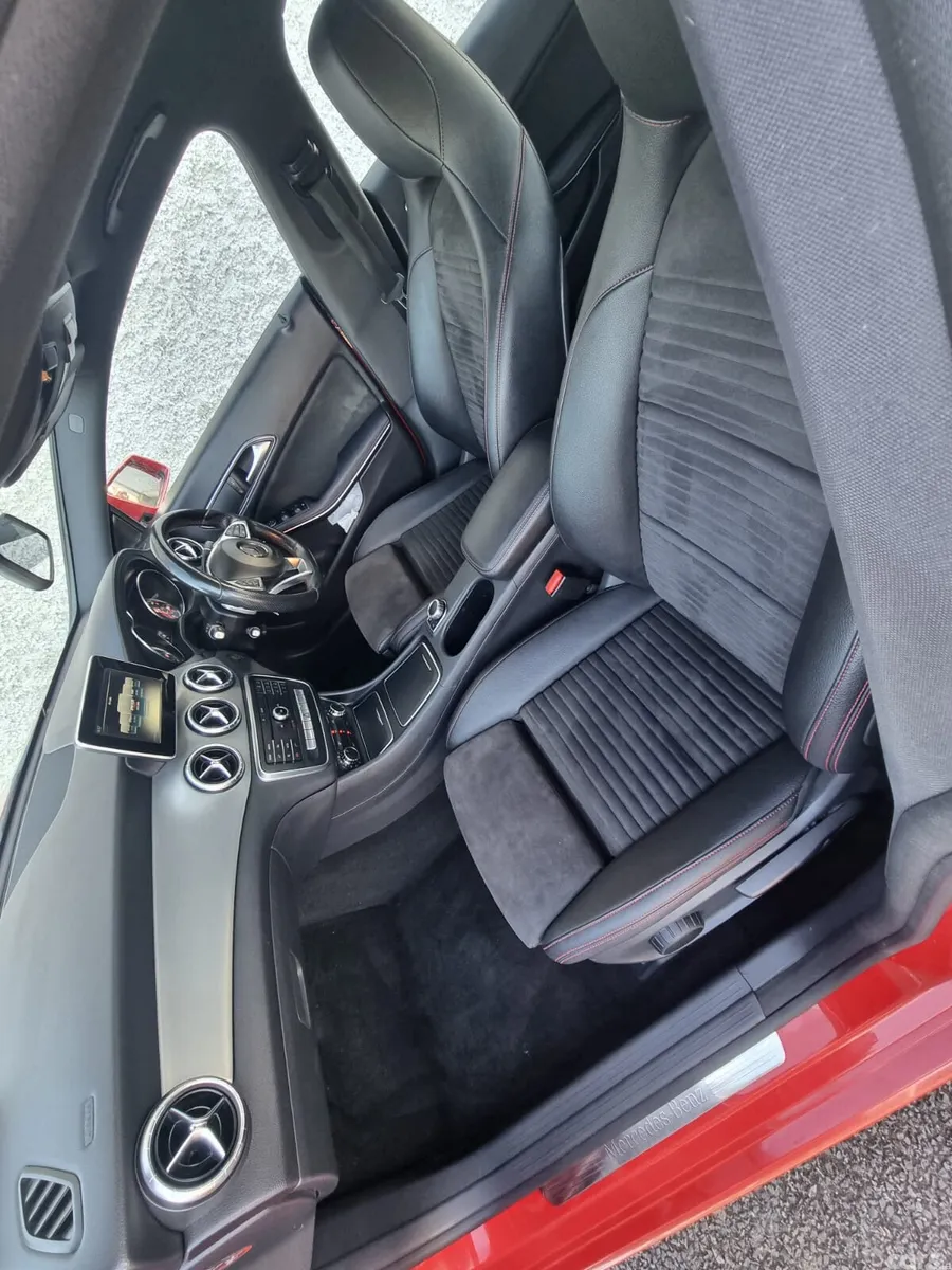 Mercedes-Benz CLA Saloon, Petrol, 2018, Red