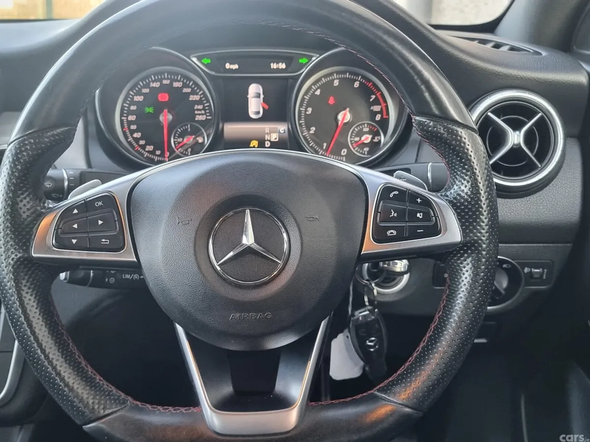 Mercedes-Benz CLA Saloon, Petrol, 2018, Red