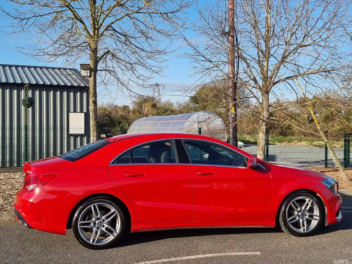 Mercedes-Benz CLA Saloon, Petrol, 2018, Red