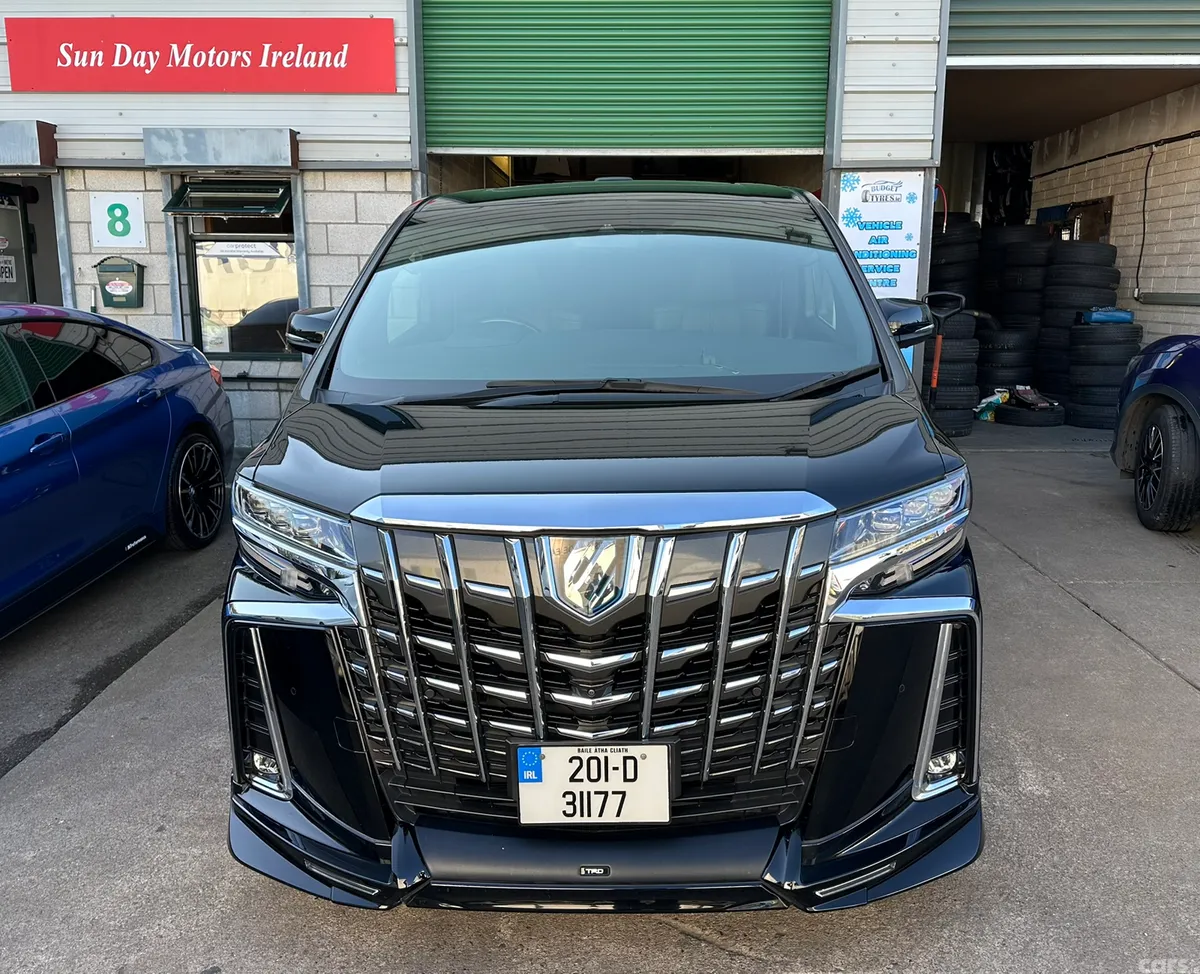 Toyota Alphard MPV, Petrol Hybrid, 2020, Black