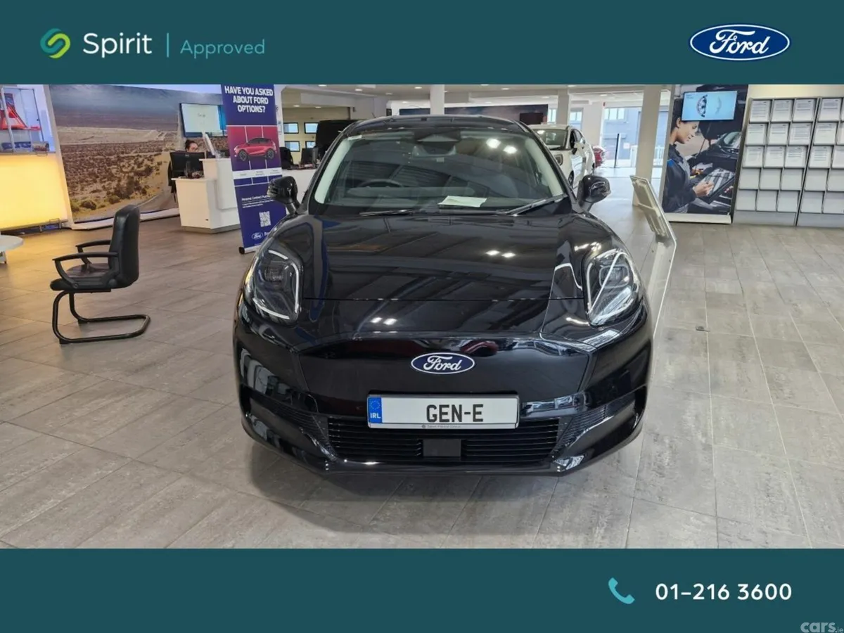 Ford Puma SUV, Electric, 2027, Black