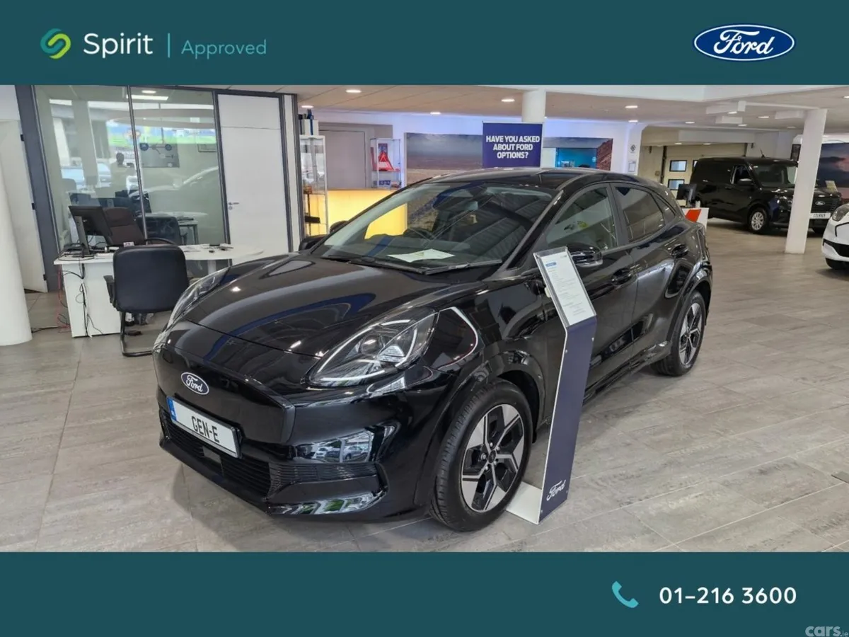 Ford Puma SUV, Electric, 2027, Black