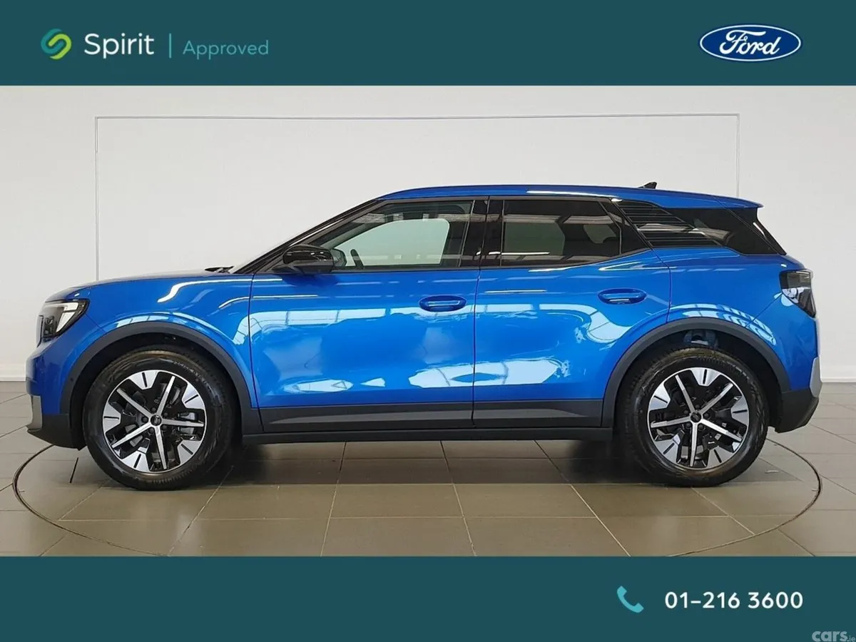 Ford Explorer SUV, Electric, 2027, Blue