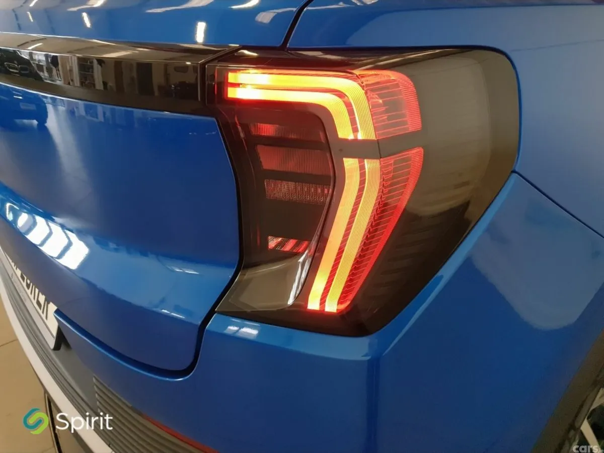 Ford Explorer SUV, Electric, 2027, Blue