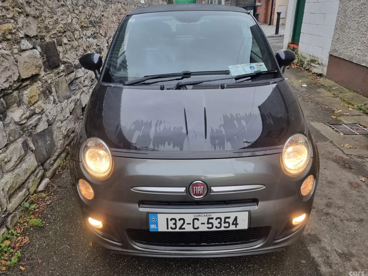 Fiat 500C Convertible, Diesel, 2013, Grey