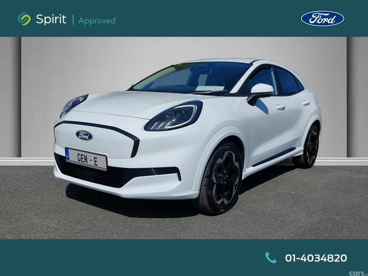 Ford Puma MPV, Electric, 2026, White