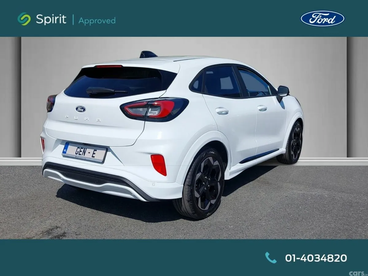 Ford Puma MPV, Electric, 2026, White