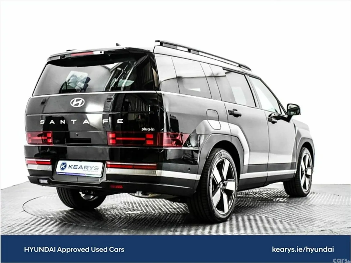 Hyundai Santa Fe SUV, Petrol Plug-in Hybrid, 2025, Black