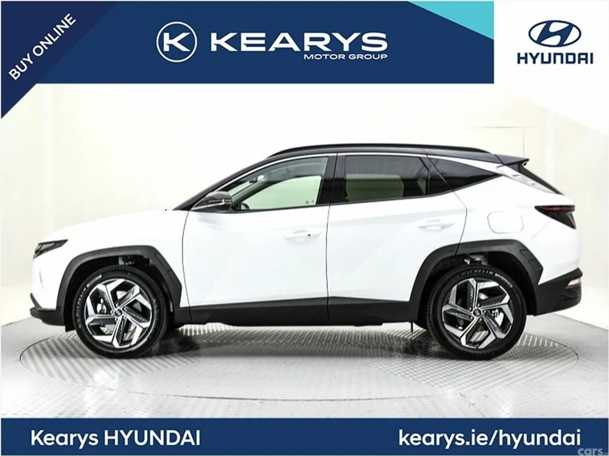 Hyundai Tucson SUV, Petrol Hybrid, 2023, White