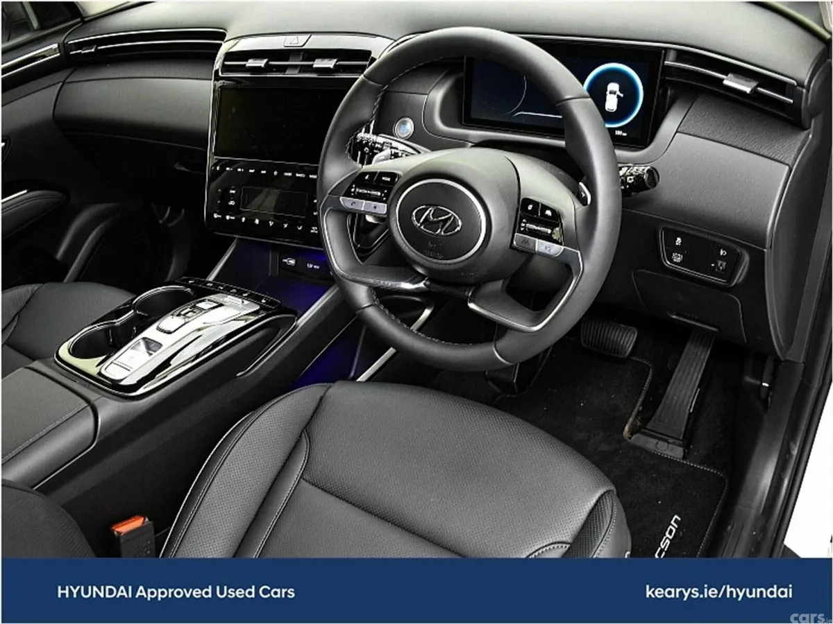 Hyundai Tucson SUV, Petrol Hybrid, 2023, White