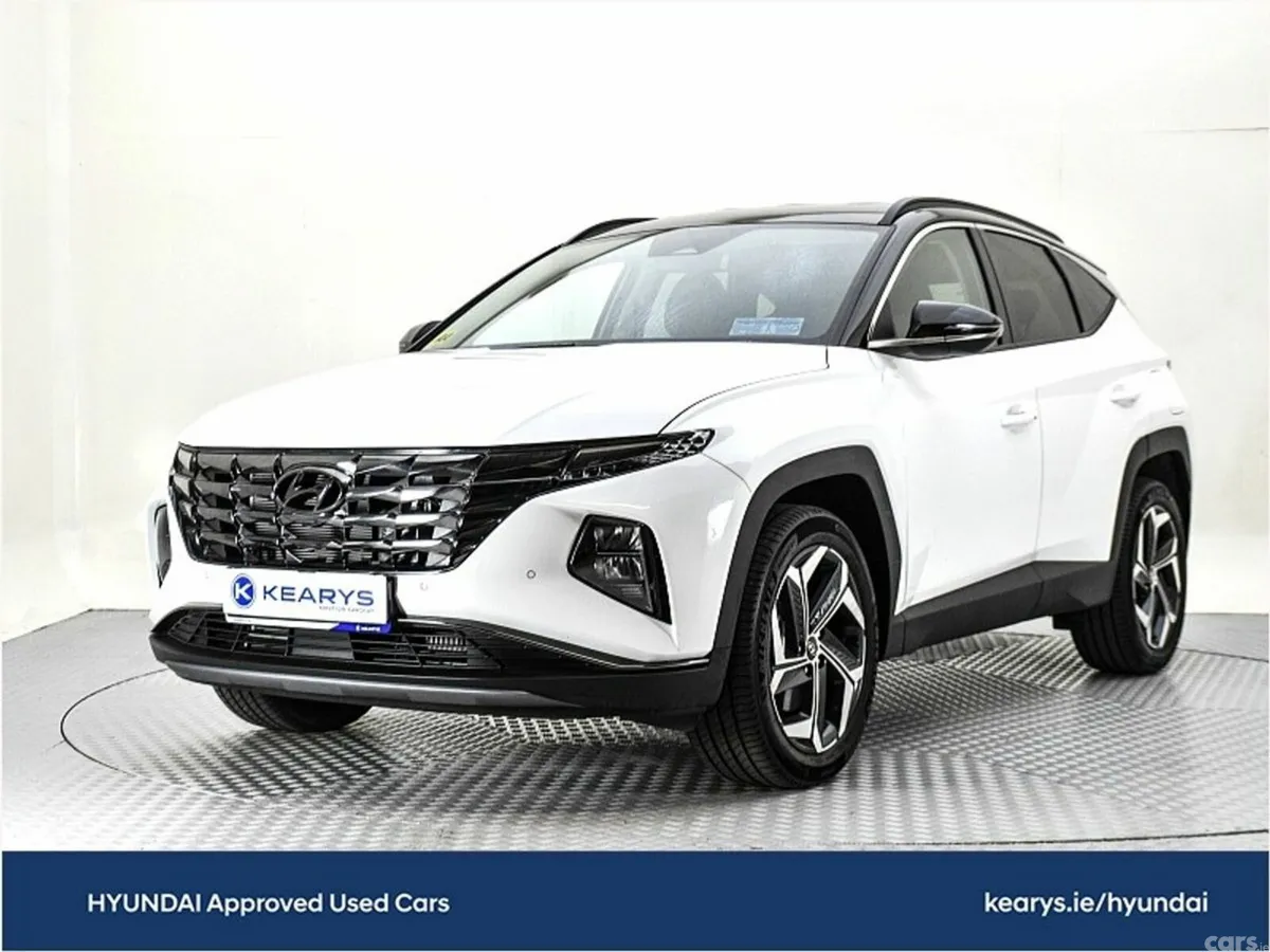 Hyundai Tucson SUV, Petrol Hybrid, 2023, White