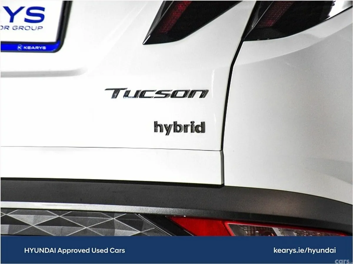 Hyundai Tucson SUV, Petrol Hybrid, 2023, White